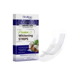 Oralhoe Teeth Whitening Strips - Home Dental Care for Brightening & Stain Removal