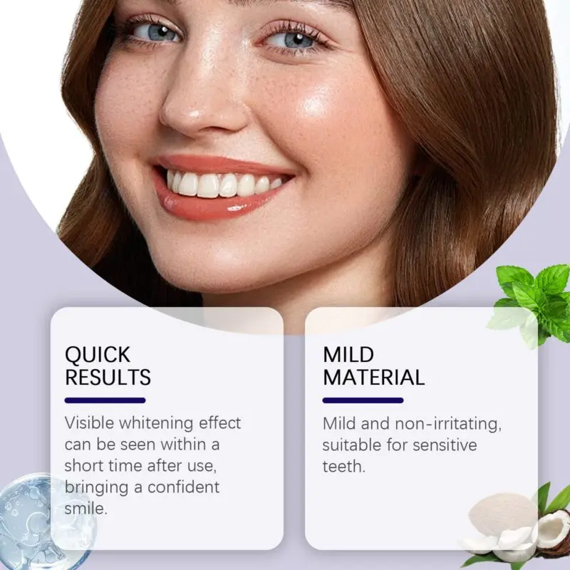 Oralhoe Teeth Whitening Strips - Home Dental Care for Brightening & Stain Removal - Image 4