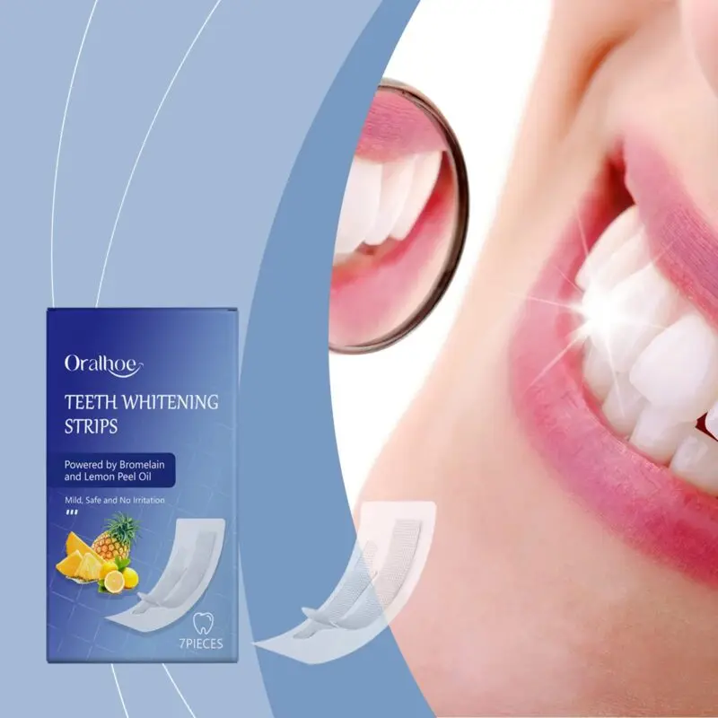Oralhoe Tooth Whitening Patches - Brightness Boost & Stain Removal - Image 2