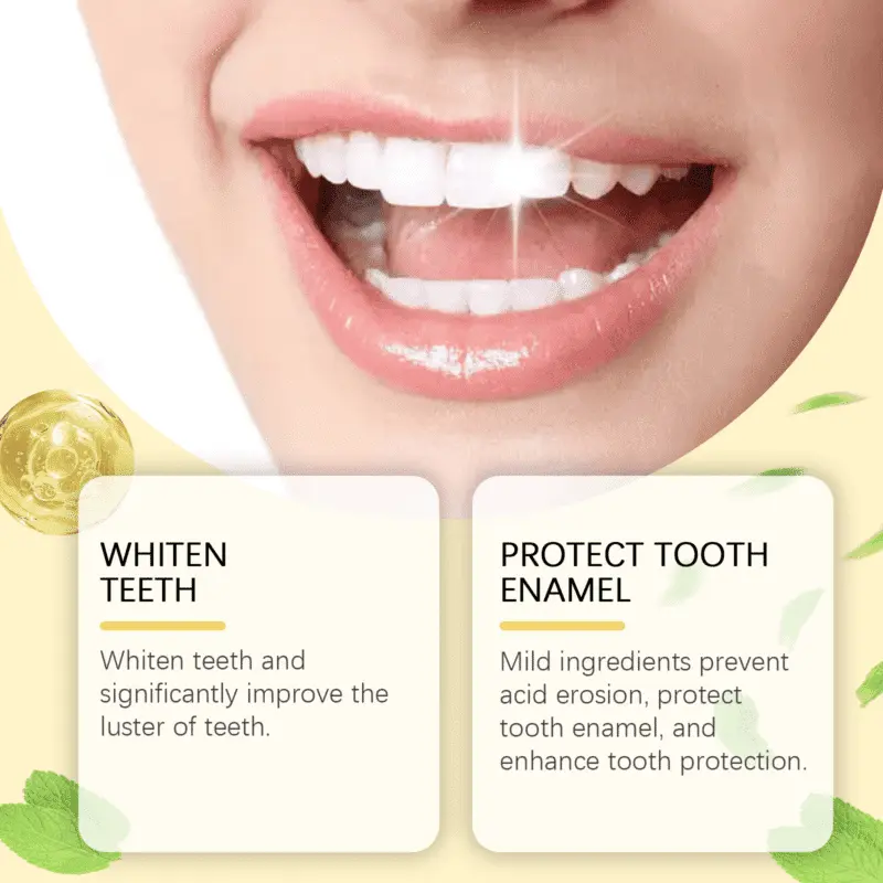Oralhoe Natural Ginger Toothpaste for gum care, stain removal, enamel protection, and fresh breath