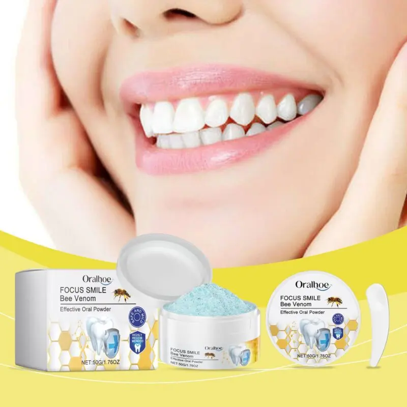 Oralhoe Dental Powder for Stain & Odor Removal, Teeth Brightening & Daily Hygiene - Image 2