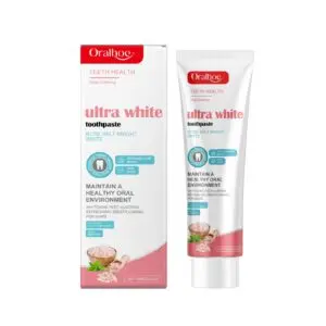 Oralhoe Rose Whitening Toothpaste: Gentle Stain Removal & Brightening