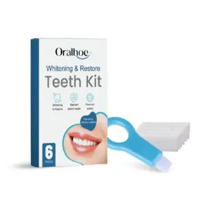 Oralhoe Teeth Whitening Sponge - Stain Removal & Oral Care Kit