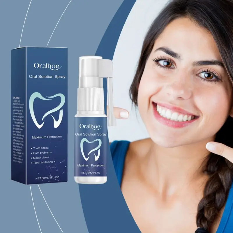 Oralhoe Mint Oral Freshening Spray for Fresh Breath - Daily Oral Care - Image 2