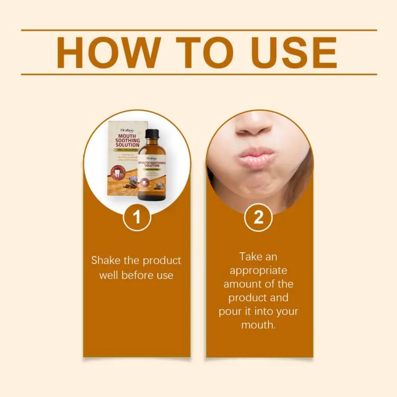 Oralhoe Gentle Herbal Mouthwash for Teeth, Gum & Discomfort Relief - Image 6