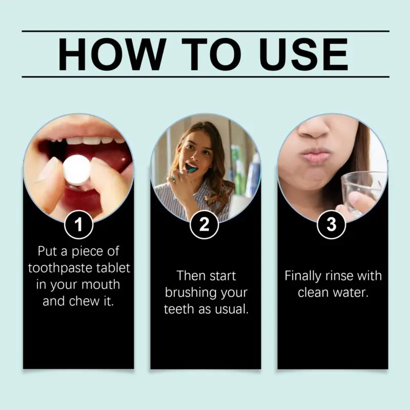 Oralhoe Solid Toothpaste Tablets - Portable Eco-Friendly Oral Care - Image 6