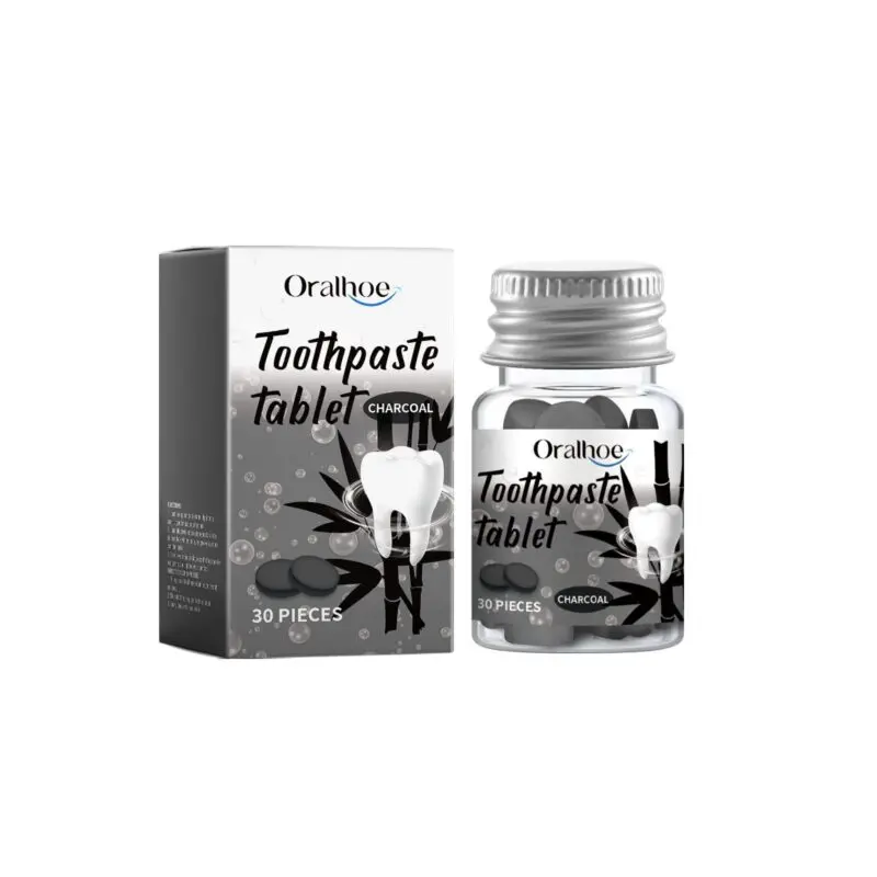 Oralhoe Solid Toothpaste Tablets - Teeth Cleaning, Portable Oral Care