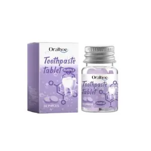 Oralhoe Solid Toothpaste Tablets: Eco-Friendly, Enamel Care & Portable