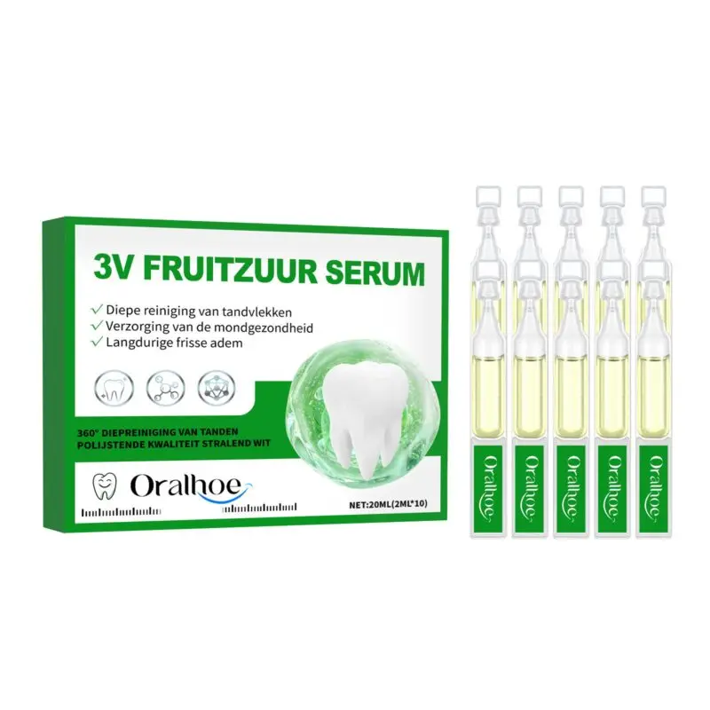 Oralhoe Tooth Serum - Enamel Protection, Daily Stain Removal and Gentle Care