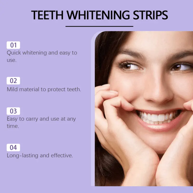 Oralhoe Teeth Whitening Strips for Stain Removal, Yellowing Control & Fresh Breath - Image 2