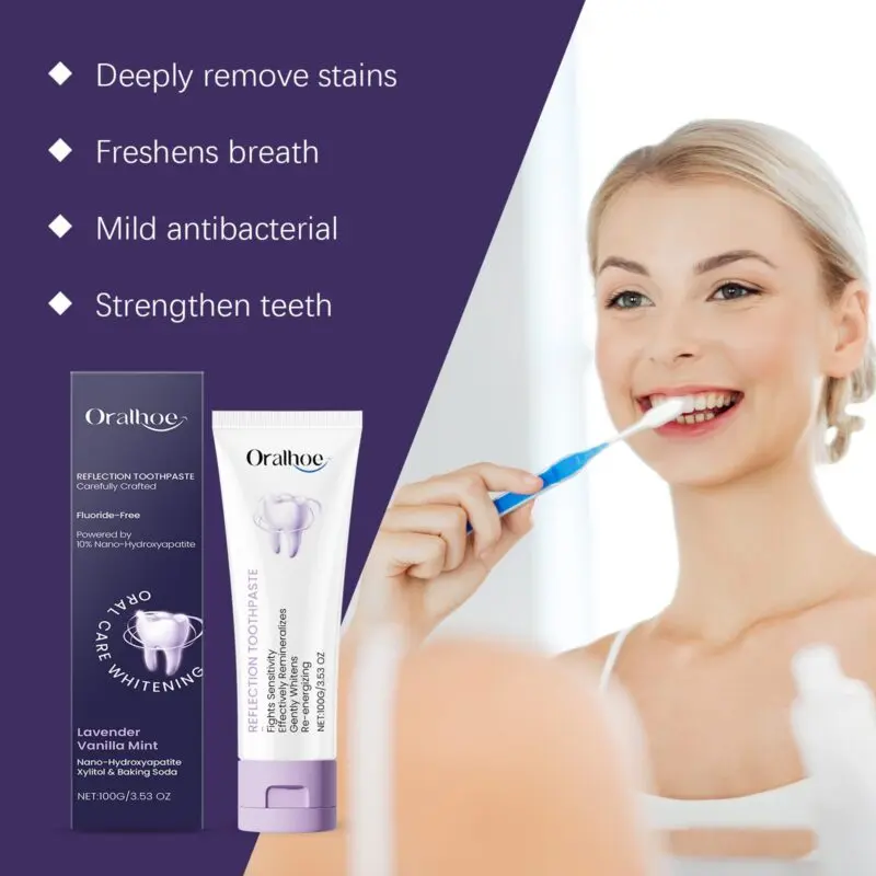 Oralhoe Xylitol Toothpaste - Gum Care, Hygiene & Stain Removal - Image 3