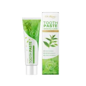 Oralhoe Green Tea Toothpaste for Stain Removal and Oral Care