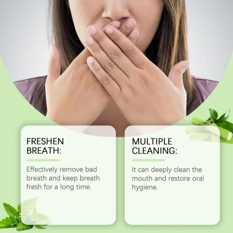 Oralhoe Bamboo Mouthwash - Fresh Breath, Odor Removal & Gum Care - Image 3