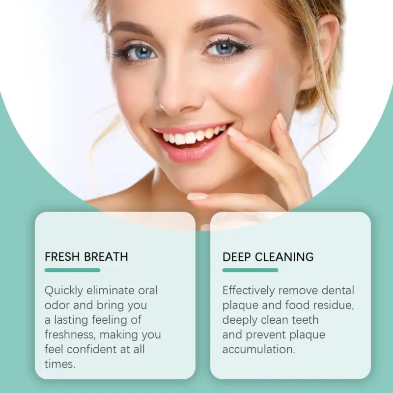 Oralhoe Mint Fresh Breath Powder for Teeth Cleaning and Fresh Mouth - Image 4