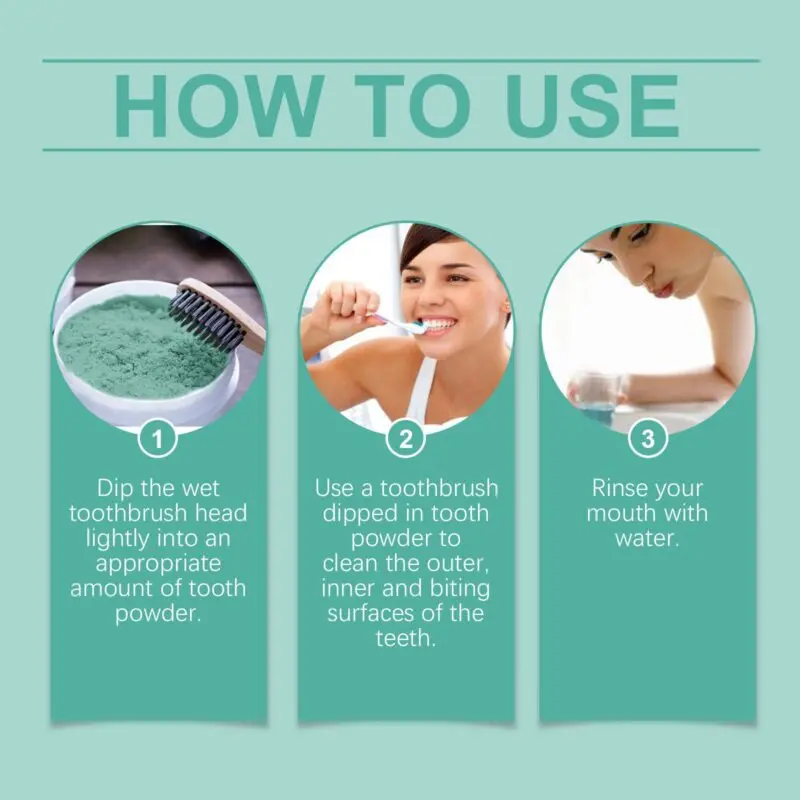 Oralhoe Mint Fresh Breath Powder for Teeth Cleaning and Fresh Mouth - Image 6