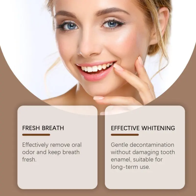Oralhoe Tangerine Peel Dental Powder - Gentle Stain Remover & Fresh Breath - Image 4