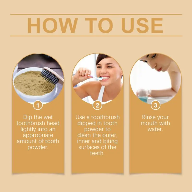 Oralhoe Turmeric Tooth Powder: Gentle Tartar Cleaning, Daily Care & Teeth Whitening - Image 6