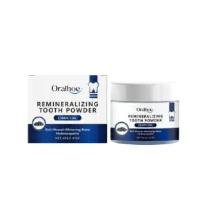 Oralhoe Bamboo Charcoal Powder - Gentle Teeth Cleaning & Oral Hygiene