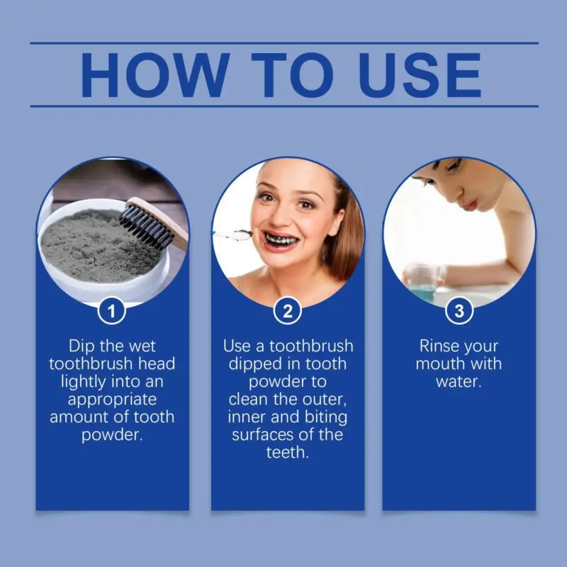 Oralhoe Bamboo Charcoal Powder - Gentle Teeth Cleaning & Oral Hygiene - Image 6