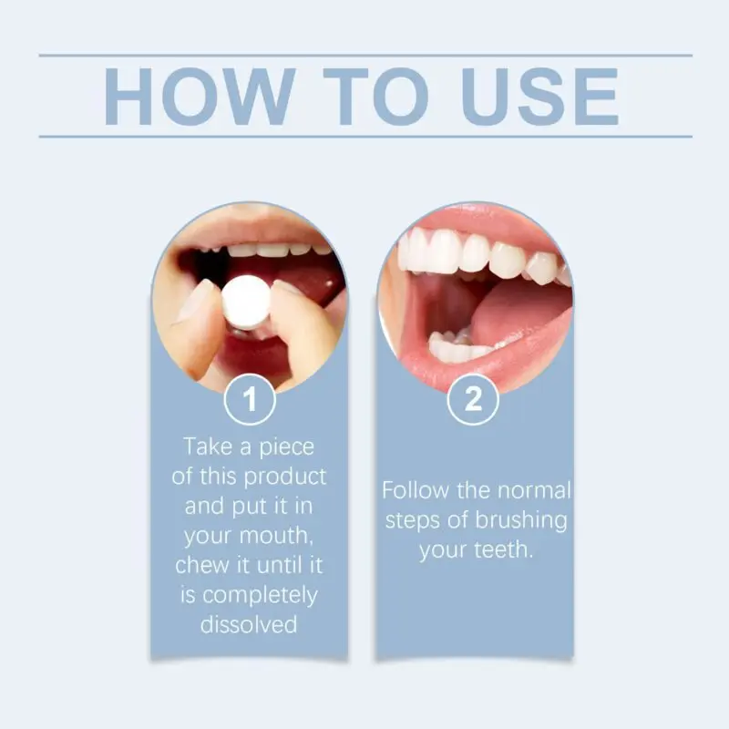 Oralhoe Toothpaste Tablets: Enamel Protection & Fresh Breath - Image 5