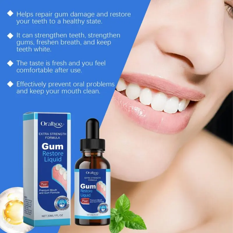 Oralhoe Dental Mouthwash for Fresh Breath and Teeth Care - Alcohol-Free Mouth Rinse - Image 3