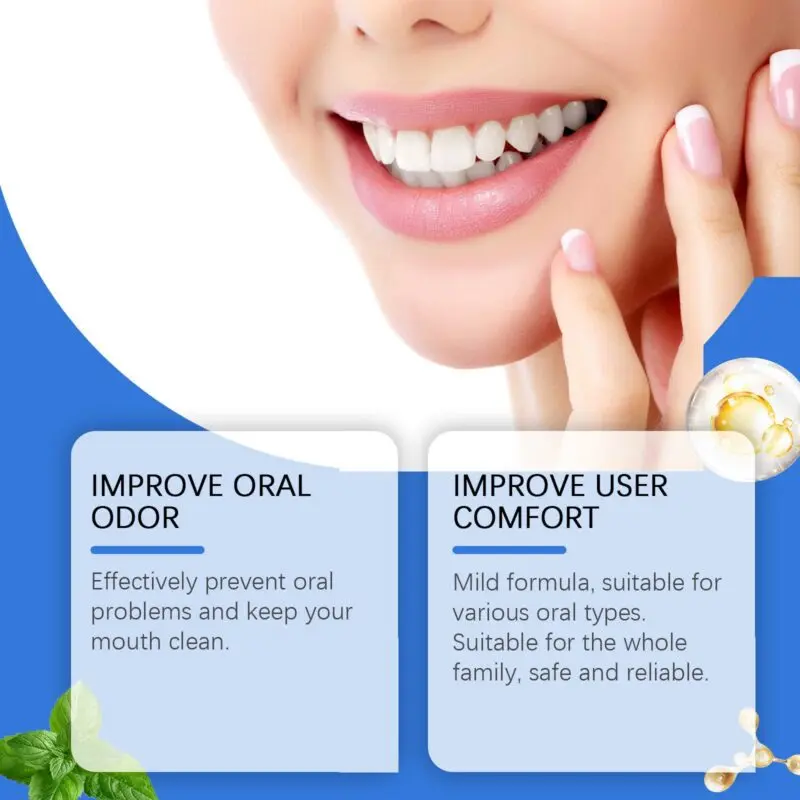 Oralhoe Dental Mouthwash for Fresh Breath and Teeth Care - Alcohol-Free Mouth Rinse - Image 4