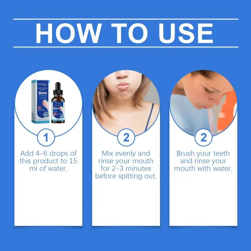 Oralhoe Dental Mouthwash for Fresh Breath and Teeth Care - Alcohol-Free Mouth Rinse - Image 6