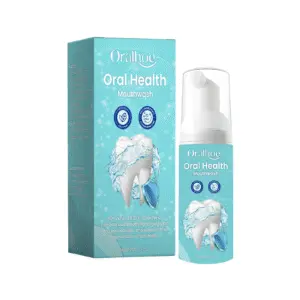 Oralhoe Tooth Cleaning Mousse - Gentle Stain & Odor Removal, Daily Oral Care