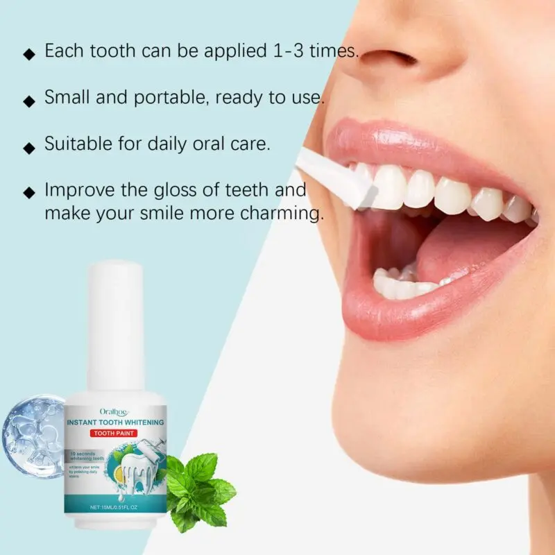 Oralhoe Dental Care Paint for Stain Removal, Fresh Breath & Odor Control - Image 4