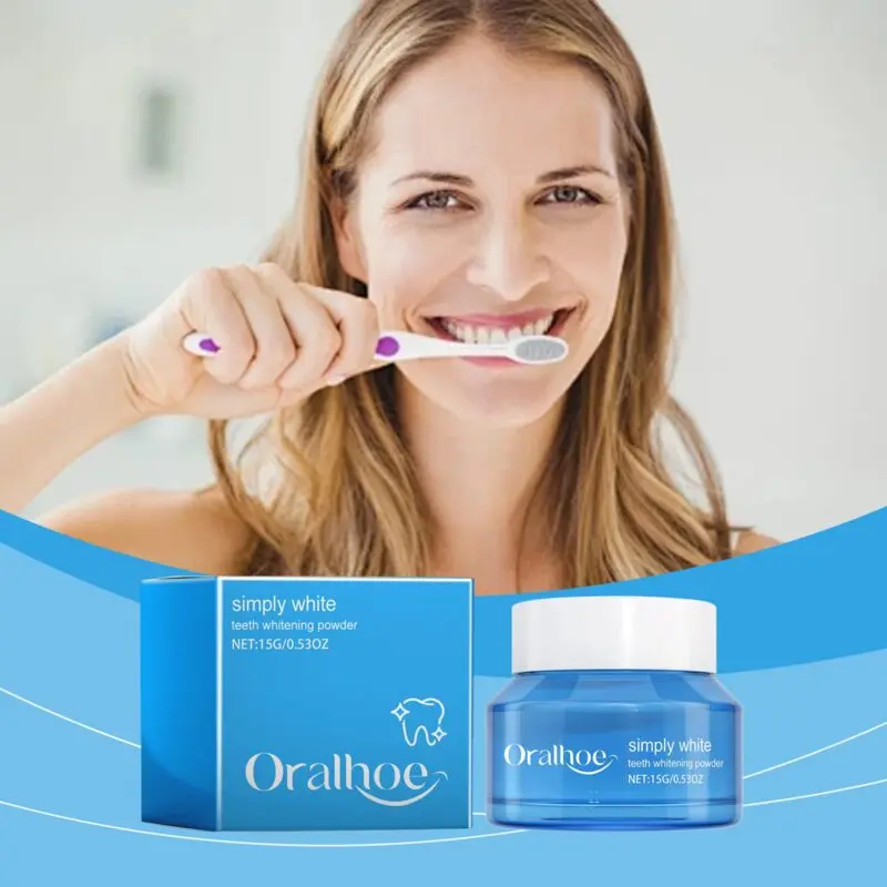Oralhoe Teeth Cleaning Powder - Stain Remover for White Smile & Oral Care - Image 2