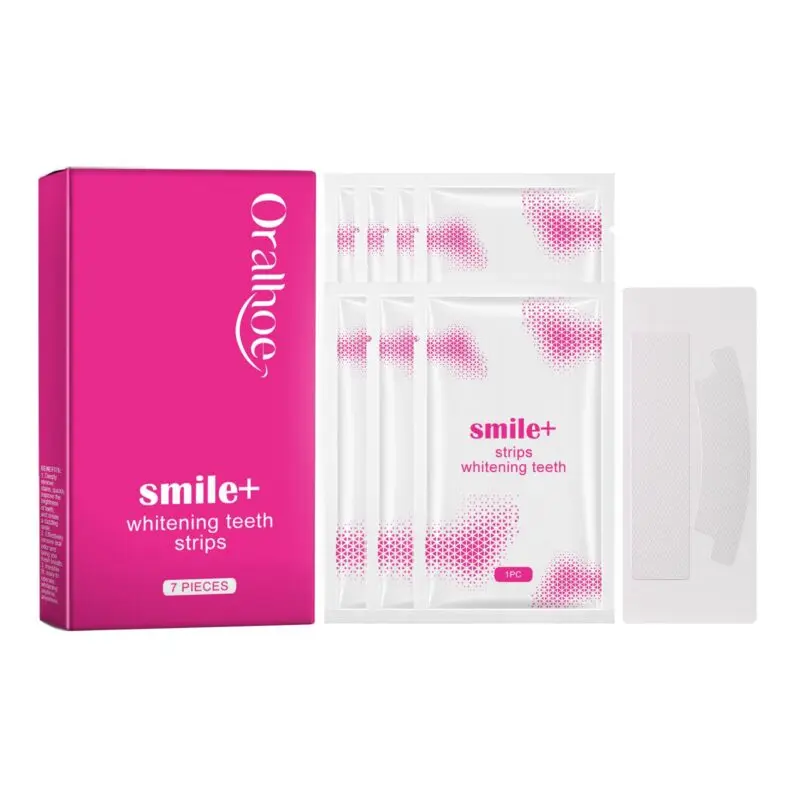 Oralhoe Teeth Whitening Strips for Stain Removal & Yellowing Treatment