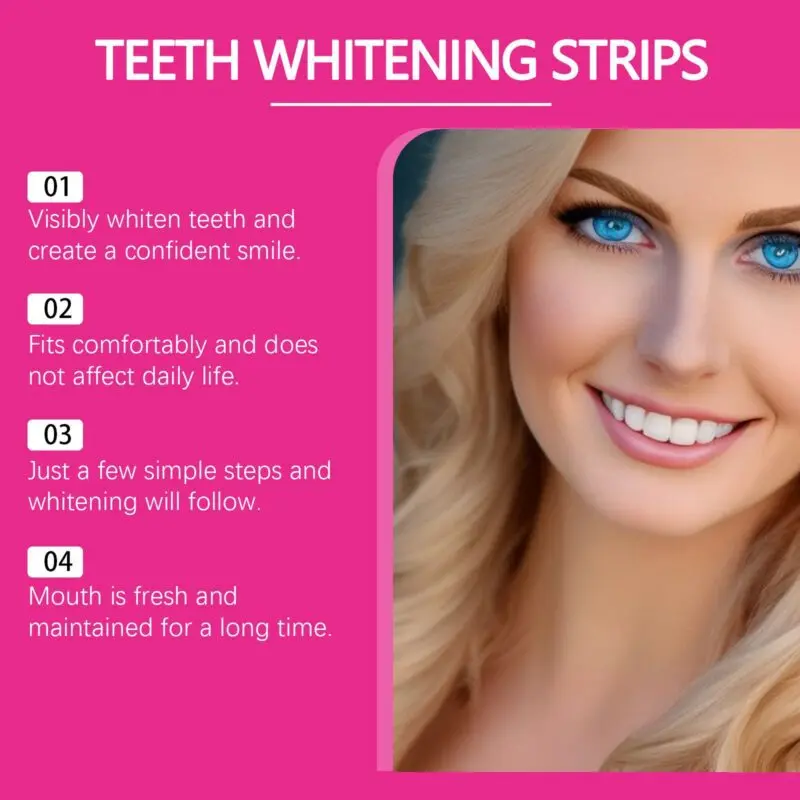 Oralhoe Teeth Whitening Strips for Stain Removal & Yellowing Treatment - Image 3