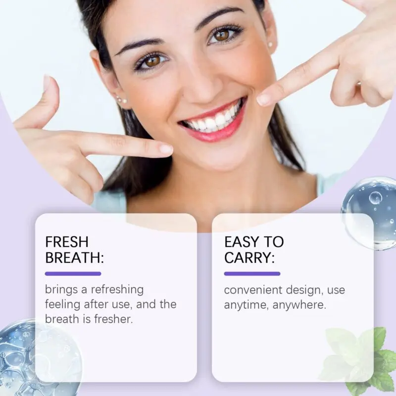 Oralhoe Mouth Spray for Fresh Breath - Gentle Deodorizing Formula - Image 4