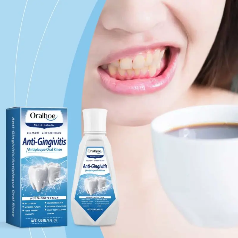 Oralhoe Multi-Protection Mouthwash for Bad Breath, Stain Care & Freshness - Image 2