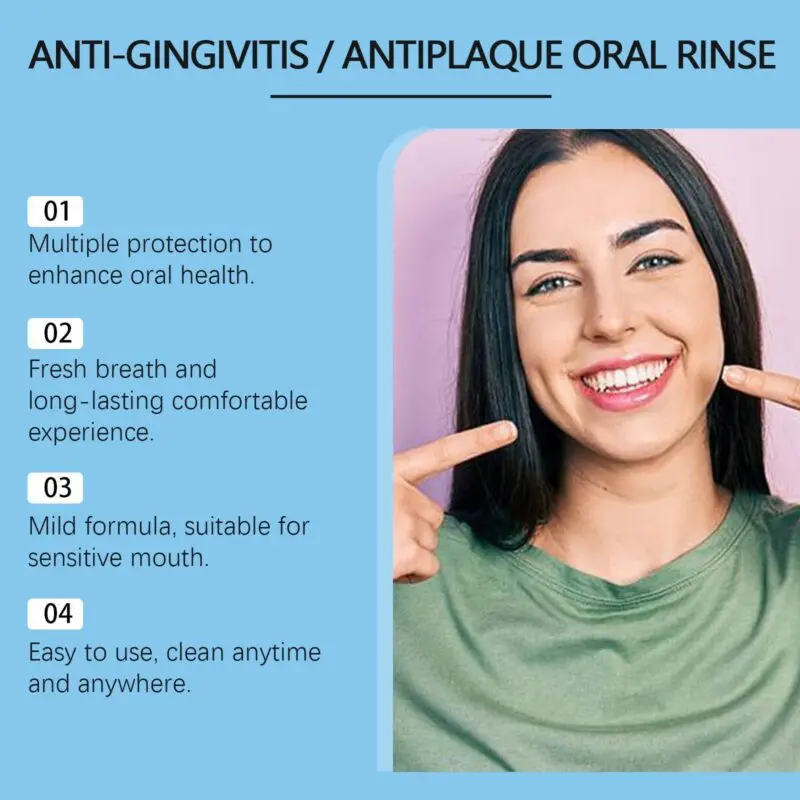 Oralhoe Multi-Protection Mouthwash for Bad Breath, Stain Care & Freshness - Image 4