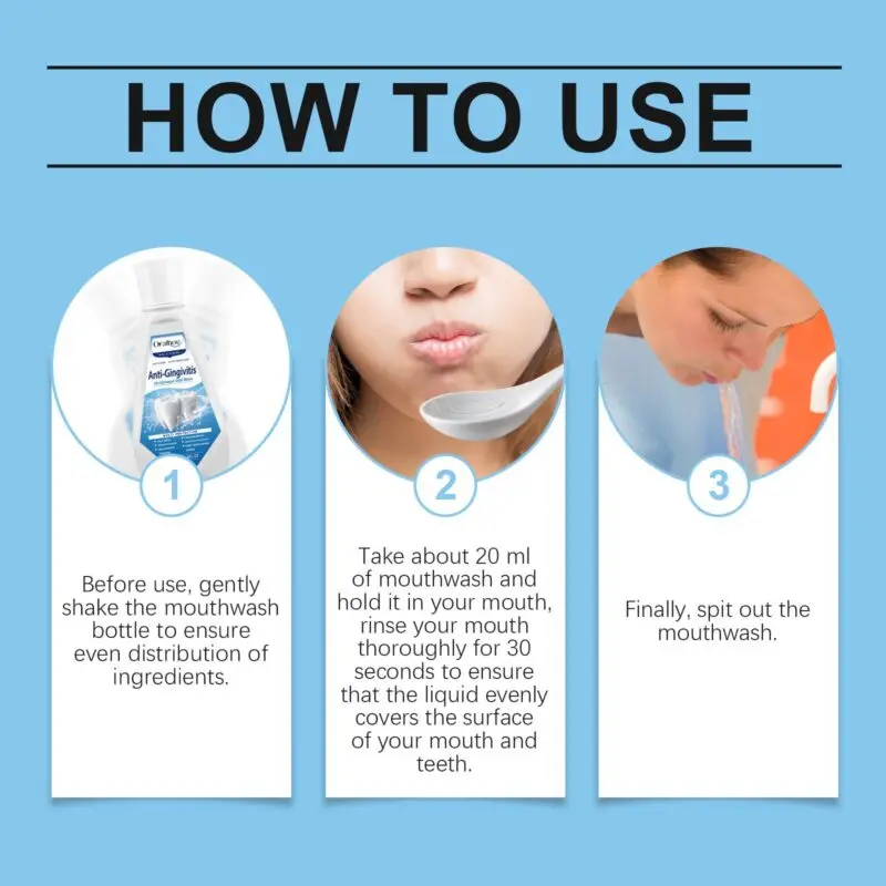 Oralhoe Multi-Protection Mouthwash for Bad Breath, Stain Care & Freshness - Image 6