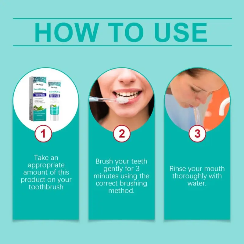 Oralhoe Dental Care Toothpaste: Stain and Yellow Teeth Removal, Mild Fresh - Image 6