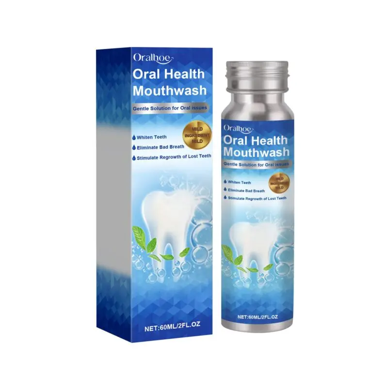 Oralhoe Daily Mouthwash: Bad Breath Relief, Teeth Care, Mild Formula