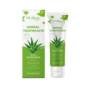 Oralhoe Aloe Vera Toothpaste - Stain Removal, Brightening & Oral Care