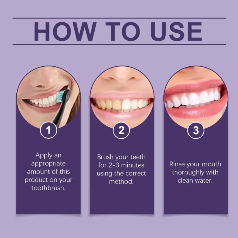Oralhoe Purple Care Toothpaste for Daily Tartar, Stain, Odor Care & Freshness - Image 5