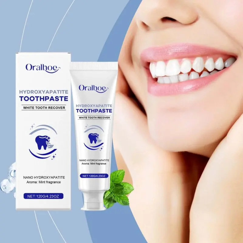Oralhoe Mint Toothpaste for Fresh Breath and Teeth Whitening - Image 2
