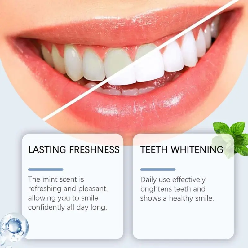 Oralhoe Mint Toothpaste for Fresh Breath and Teeth Whitening - Image 3