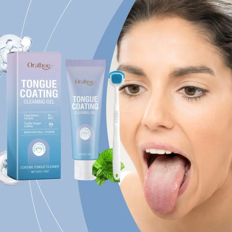 Oralhoe Tongue Cleaning Gel - Gentle Coating Removal, Hygiene Care & Fresh Breath - Image 2