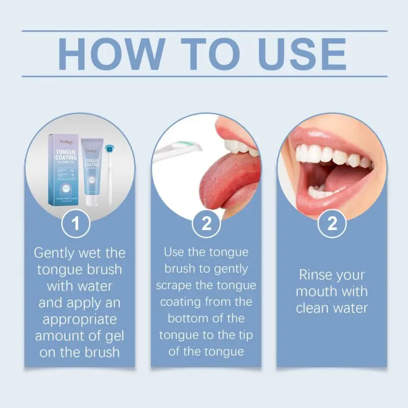Oralhoe Tongue Cleaning Gel - Gentle Coating Removal, Hygiene Care & Fresh Breath - Image 6