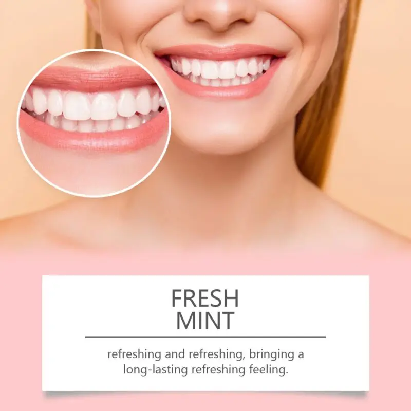 Oralhoe Brightening Toothpaste for Yellow Stain Removal, Fresh Mint Care - Image 3